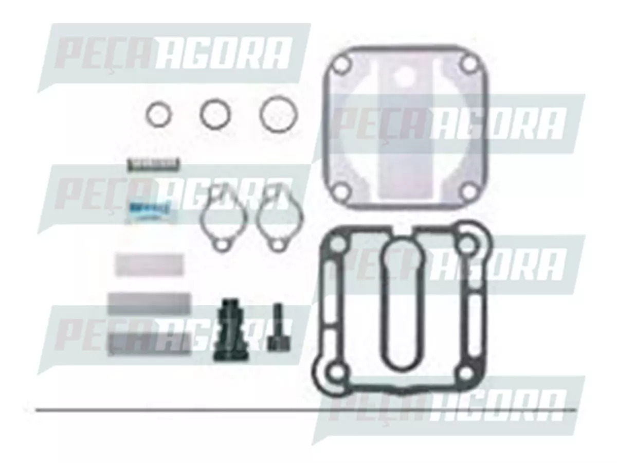 REPARO KIT VEDACOES COMPRESSOR AR VOLKS 8150E 8150EOD 9150EOD 13170E 15170E 1725