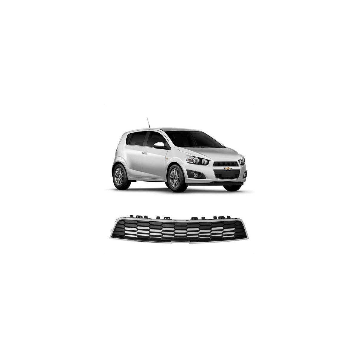 SONIC 12/14 GRADE RADIADOR PTA C/ FRISO CROMADO SONIC 2012 A 2014 (RF28923)
