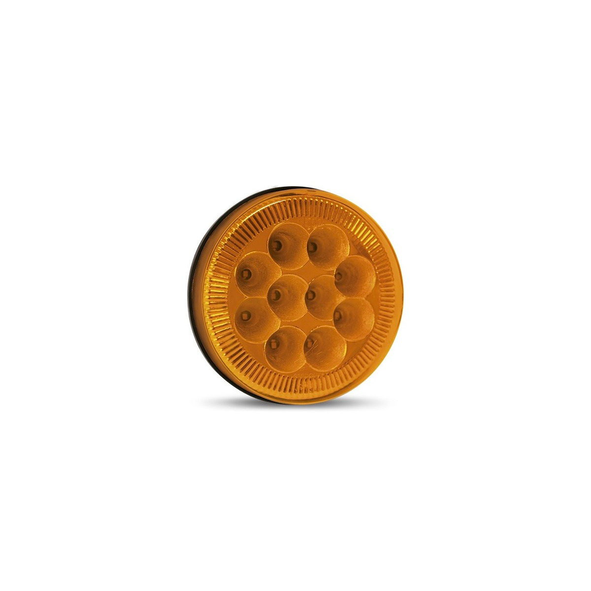 LANTERNA PISCA C/10 LEDS BIVOLT AMAR.DIA CARRETA/DIVERSOS (520827)