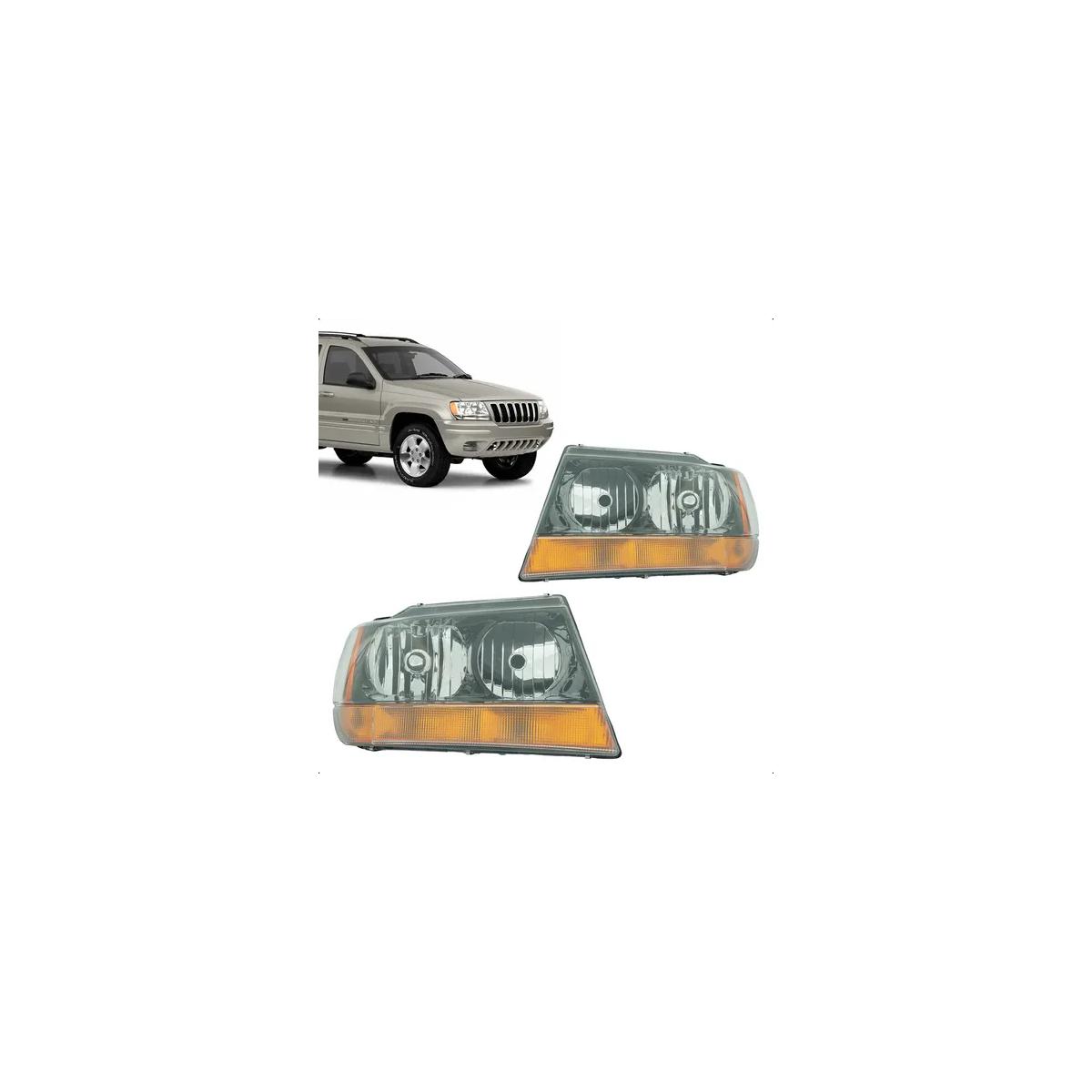 CHEROKEE GRAND 99/04 LAREDO FAROL NEGRO LE CHEROKEE GRAND 1999 A 2004 (RF16985)
