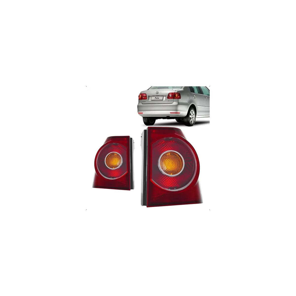 POLO 07/14 SEDAN LANT TRAS CANTO VERM/AMBAR LE POLO SEDAN 2007 A 2014 (RF35209)