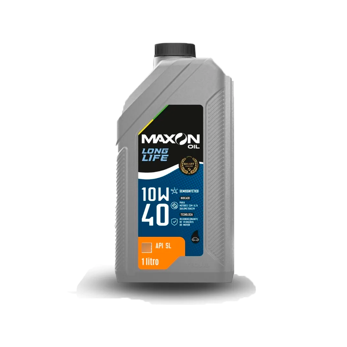 OLEO MOTOR 10W40 SEMISSINTETICO MAXON OIL LONG LIFE SL 1 LITRO (MAXON10W40)