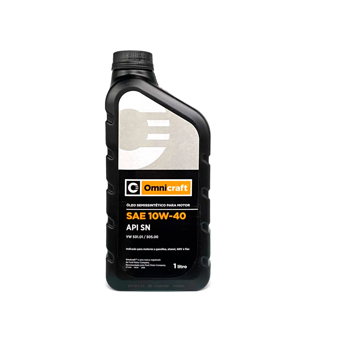 OLEO MOTOR 10W40 SEMISSINTETICO OMNICRAFT SN 1 LITRO (OMNI10W40)