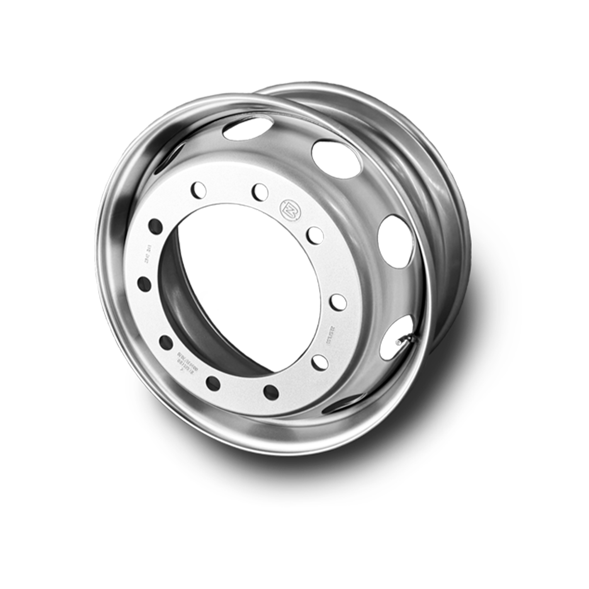 RODA DISCO ULTRALEVE 22,5X9,0 10 FUROS RETOS PNEU 295 315 12R 13R (RODA-BZ2204)