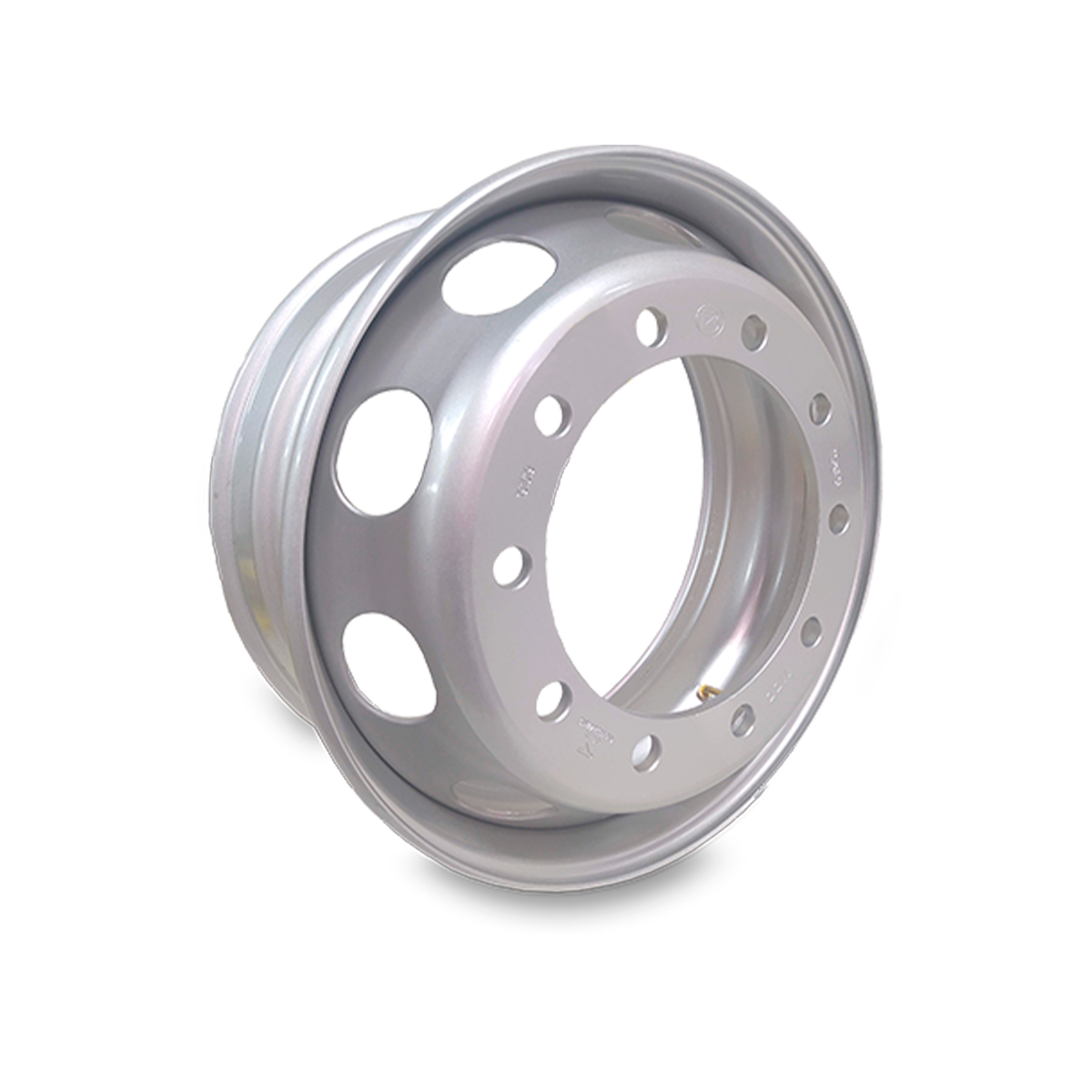 RODA DISCO ACO 22,5X8,25 10 FUROS RETOS PNEU 295 SEM CAMARA CARRETAS CAMINHOES (