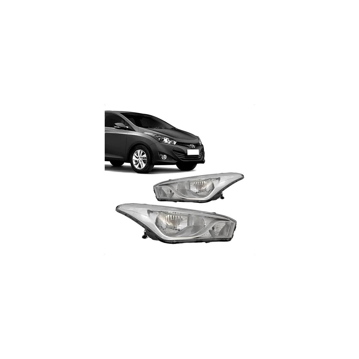 HB20 12/19 FAROL CROM LD HB20 2012 A 2019 (RF20030)