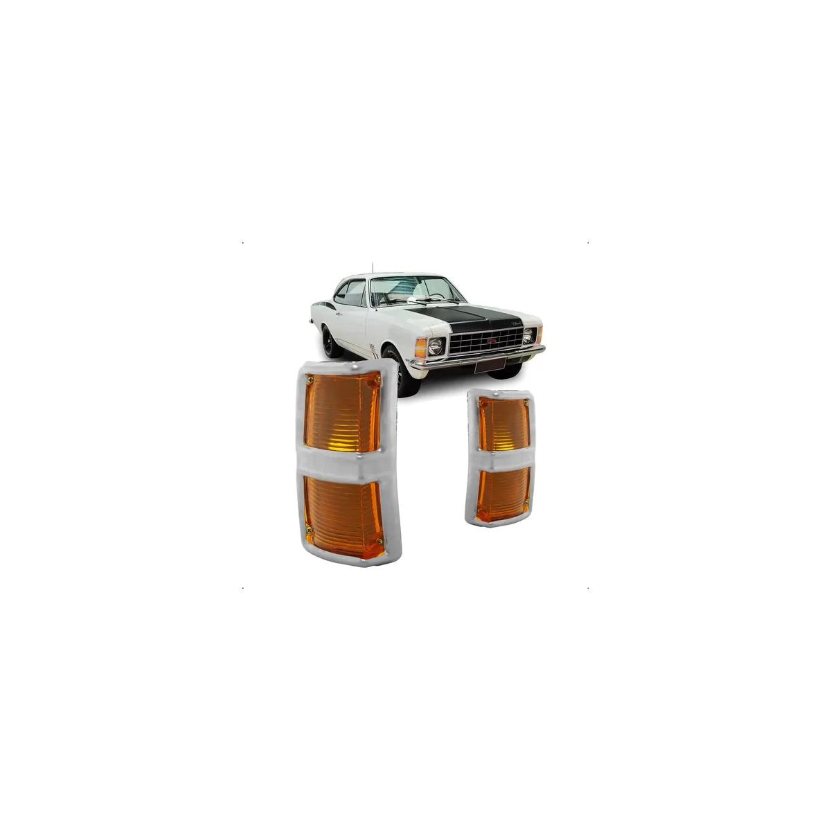 LANTERNA SETA DIANTEIRA AMBAR DIREITA OPALA 1975 A 1979 (RFAR2011)
