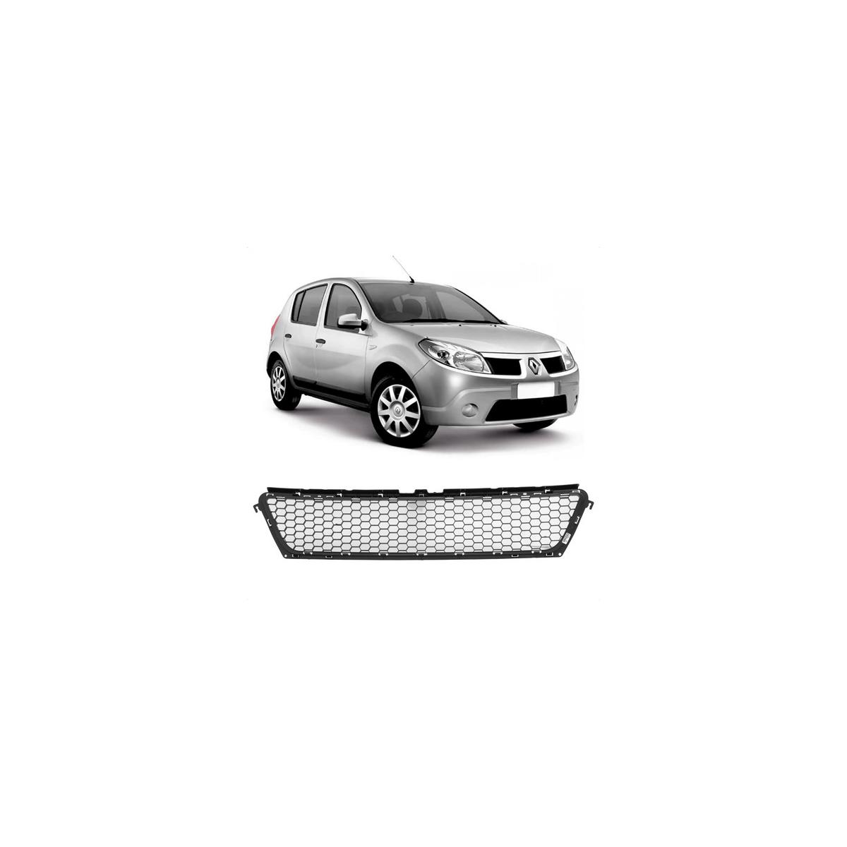 SANDERO 08/11 GRADE P/CHOQUE DIANT CENTRAL SANDERO 2008 A 2011 (RF22844)