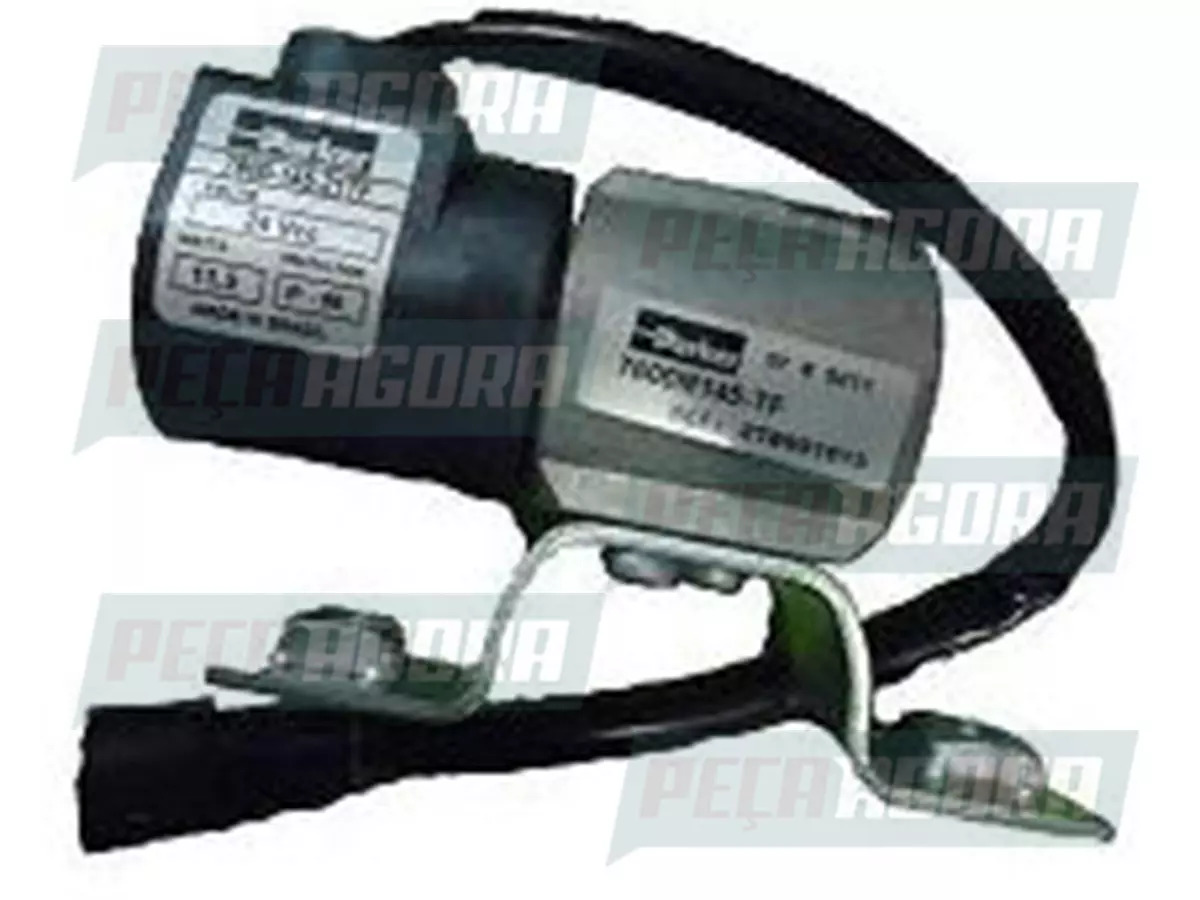 VALVULA SOLENOIDE 24V VW 16.180CO 16.210CO 17.210OD BUS 18.310 24.250 ELETRONICO