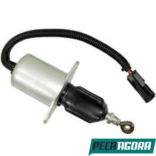 VALVULA SOLENOIDE PARADA MOTOR 24V CUMMINS VOLKSWAGEN FORD (2T0201114A)