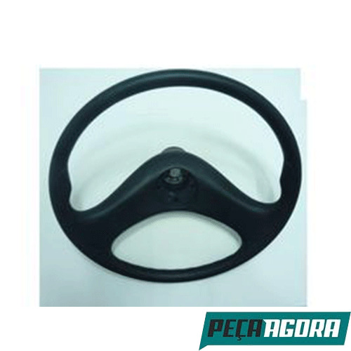 VOLANTE DIRECAO PRETO COM ESTRIA SEM EMBLEMA MERCEDES 470MM (6954647001)