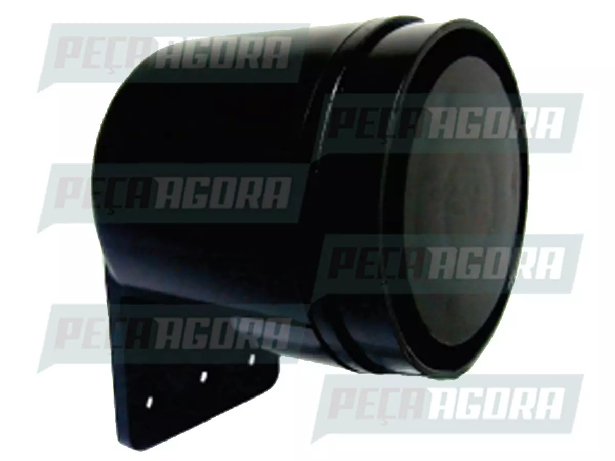 SIRENE RE BLINDADA DNI BIVOLT 12/ 24 V PRETA (DNI4029)