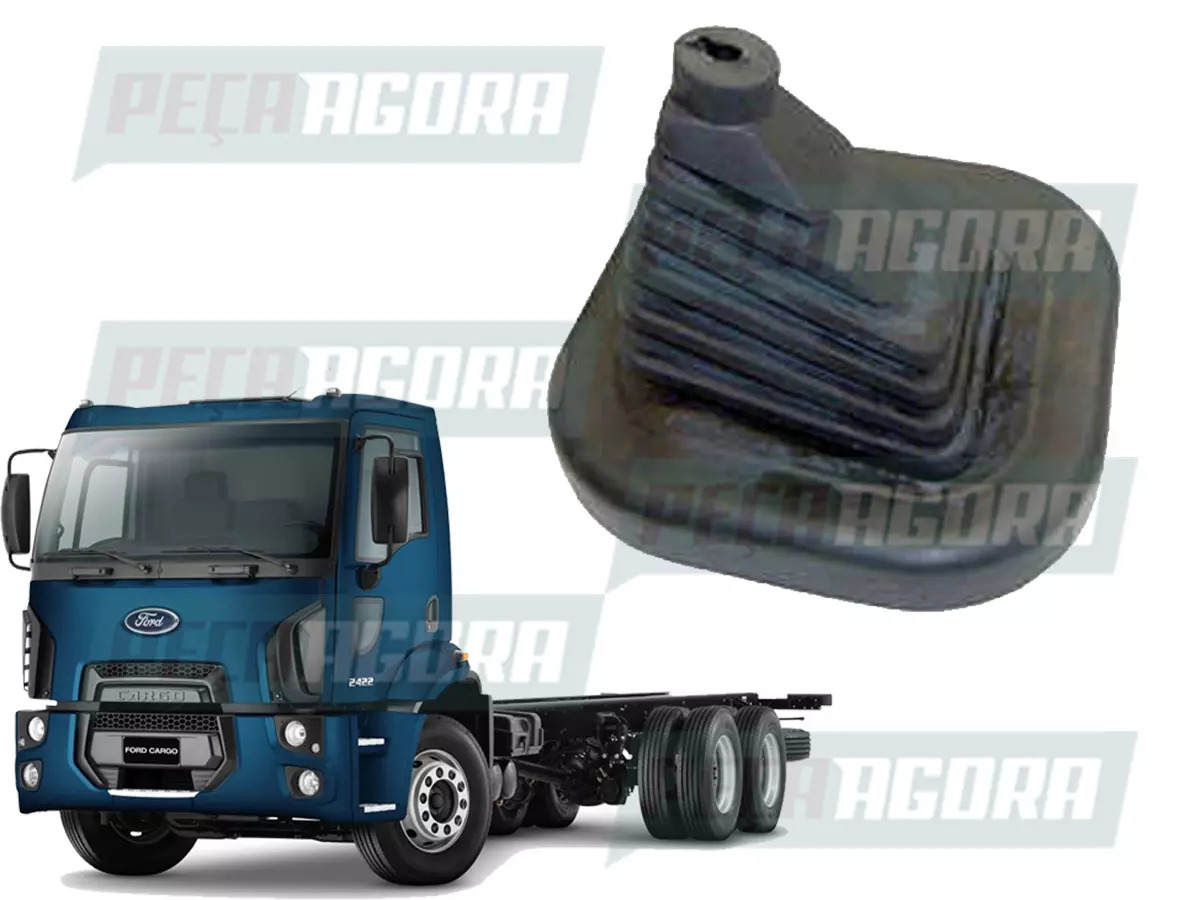 COIFA ALAVANCA DO CAMBIO FORD CARGO 1722 2422 2428 2622 2628 (ESHT7277AB-TJG7111