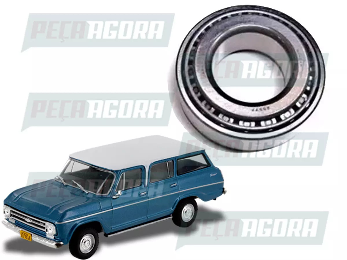 ROLAMENTO DA RODA DIANTEIRA FORD F75 RURAL BONANZA VERANEIO JEEP ST:B=73,51 V=11