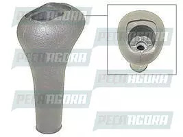 MANOPLA ALAVANCA CAMBIO GRANDE MARROM MB MERCEDES BENZ HPN (3642687142..)