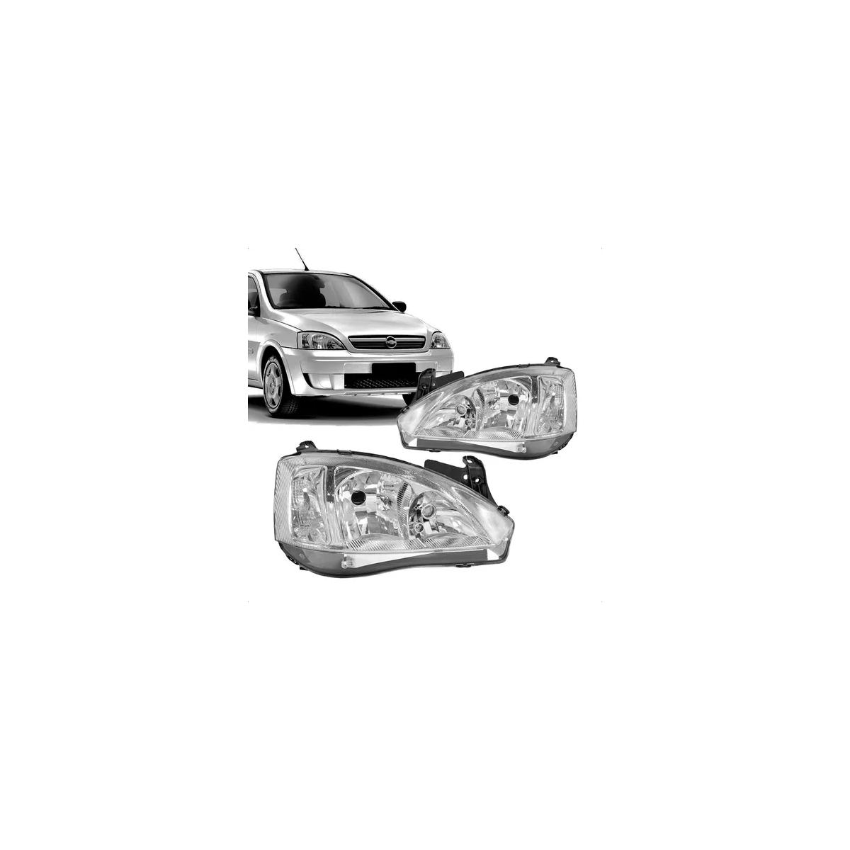 CORSA 08/12 MONTANA 08/10 FAROL CROM LENTE LISA LD MONTANA 2008 A 2010 (RF19958)