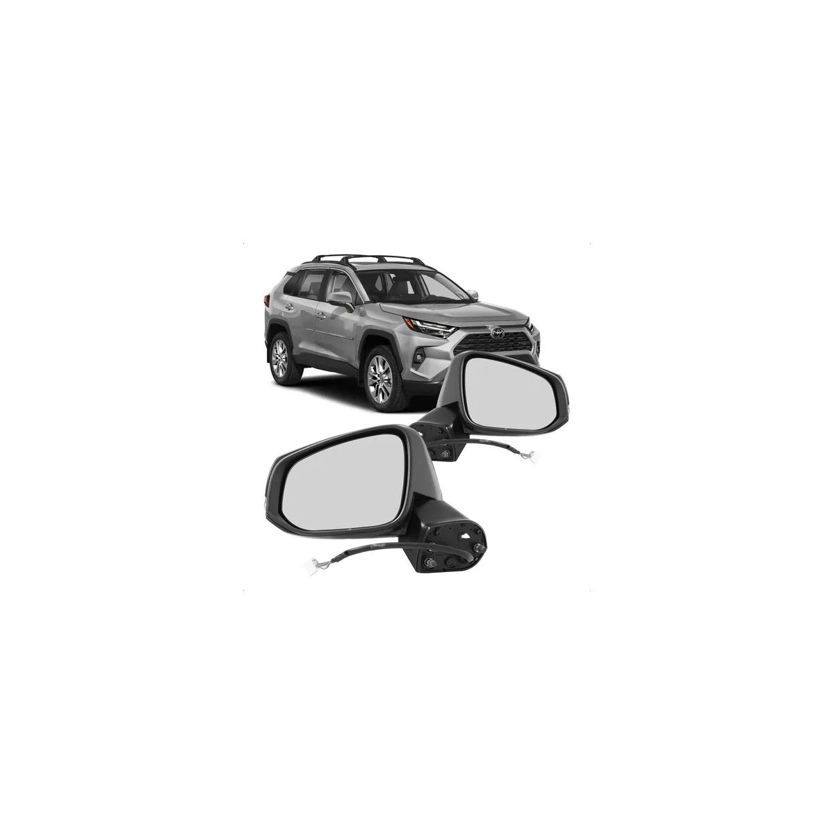 RAV4 19/23 RETR EXT ELET C/AQ/C/PI/S PONTO CEGO LD RAV4 2019 A 2023 (RF29908)