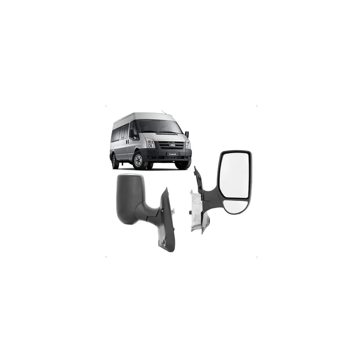 TRANSIT 07/13 RETROV EXT FIXO BRACO CURTO LD TRANSIT 2007 A 2013 (RF21322)