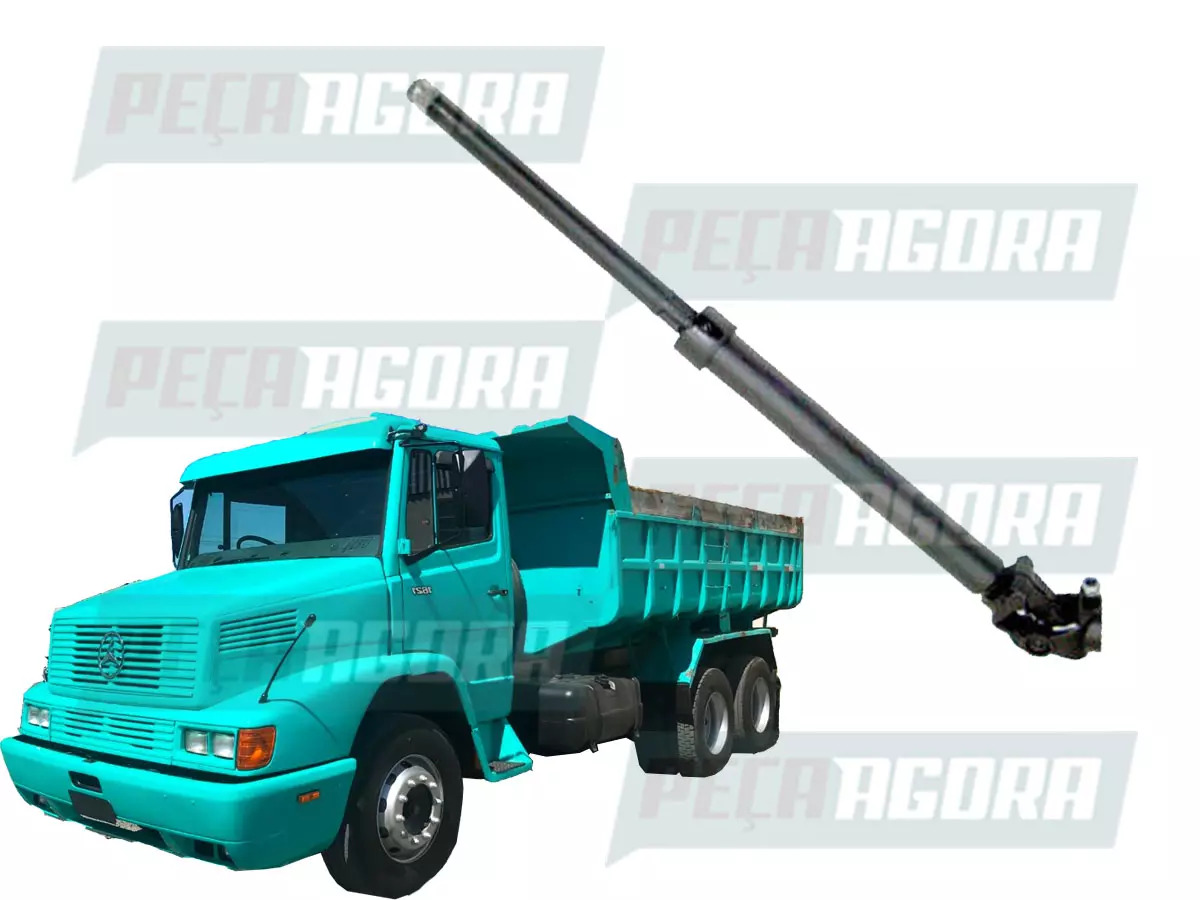 EIXO INFERIOR COLUNA DIRECAO MB 1621 MERCEDES BENZ (3844608809)