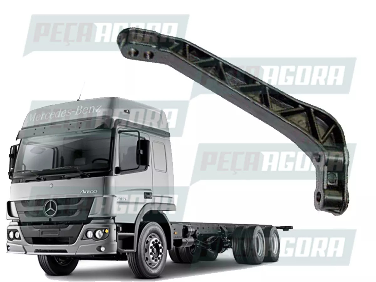 SUPORTE DIREITO FIXACAO PARACHOQUE LATERAL PONTEIRA MB ATEGO 1213 1418 1526 1632