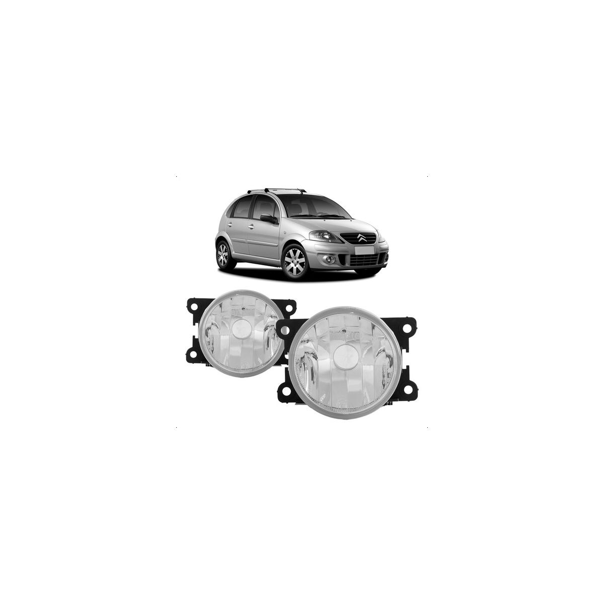 C3 09/12 307 07/10 FAROL AUX LENTE POLIC (LD/LE) C3 C4 SANDERO DUSTER 207 MOBI A