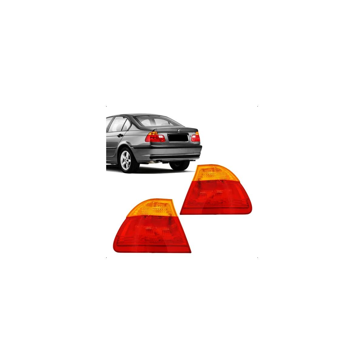 BMW S3 98/01 LANT TRAS AMBAR/VERM LE S3 1998 A 2001 (RF15201)