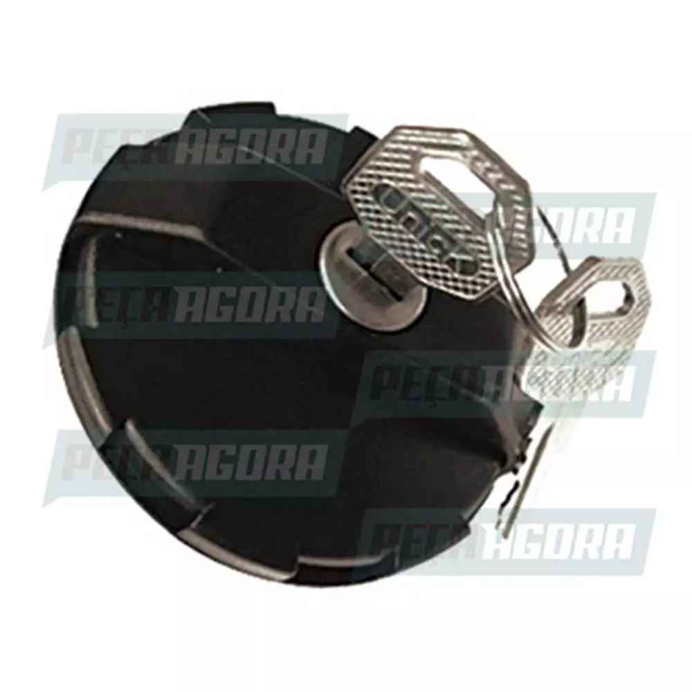 TAMPA TANQUE COMBUSTIVEL ROSCA VW FUSCA BRASILIA VENTILADA COM CHAVE TODOS (1132