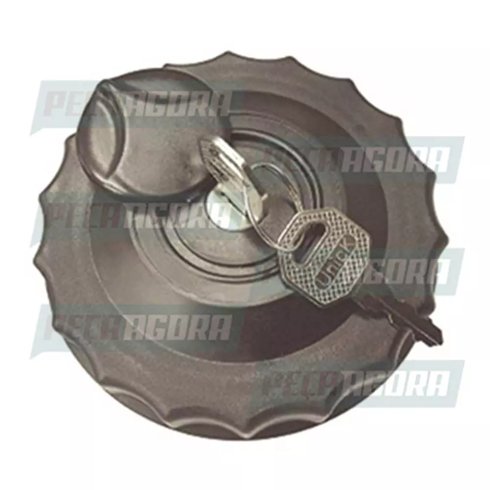 TAMPA TANQUE COMBUSTIVEL FORD CARGO MERCEDES ATE 89 VOLVO TANQUE  COM CHAVE (203