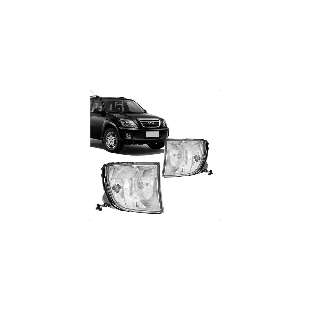 TIGGO 10/13 FAROL AUX LENTE VIDRO LAMP H8 LE TIGGO 2010 A 2013 (RF24969)