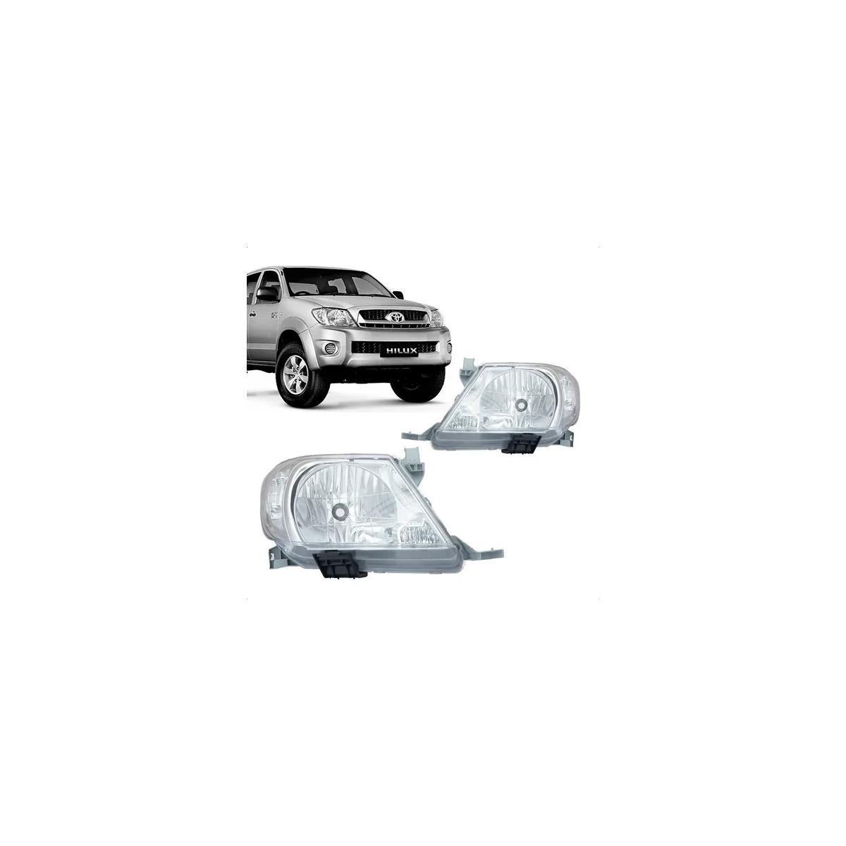 HILUX 09/11 PICK-UP FAROL CRISTAL LD HILUX 2009 A 2011 (RF15140)