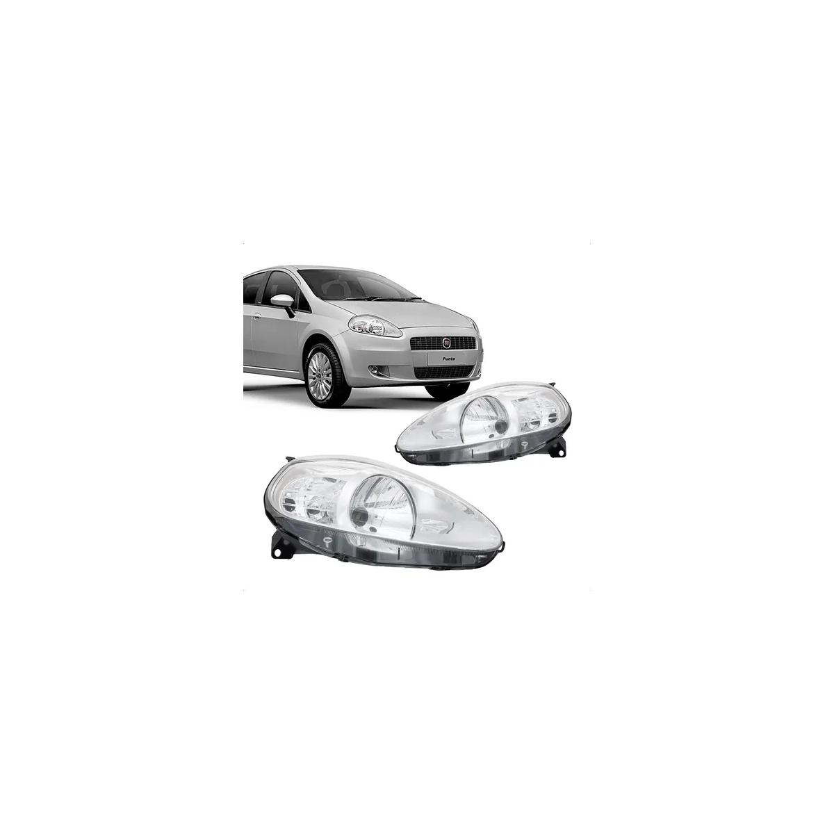 PUNTO 07/12 FAROL MANUAL CROM (SOQU QUADRADO) LD PUNTO 2007 A 2012 (RF24582)