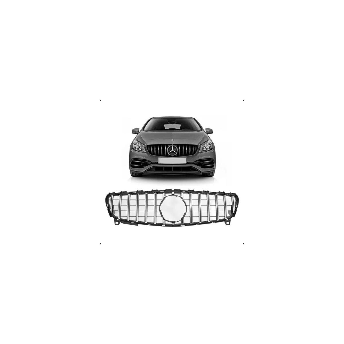 A200 13/15 W176 GRADE RADIADOR C/FILETE CROM GTR A200 2013 A 2015 (RF34679)