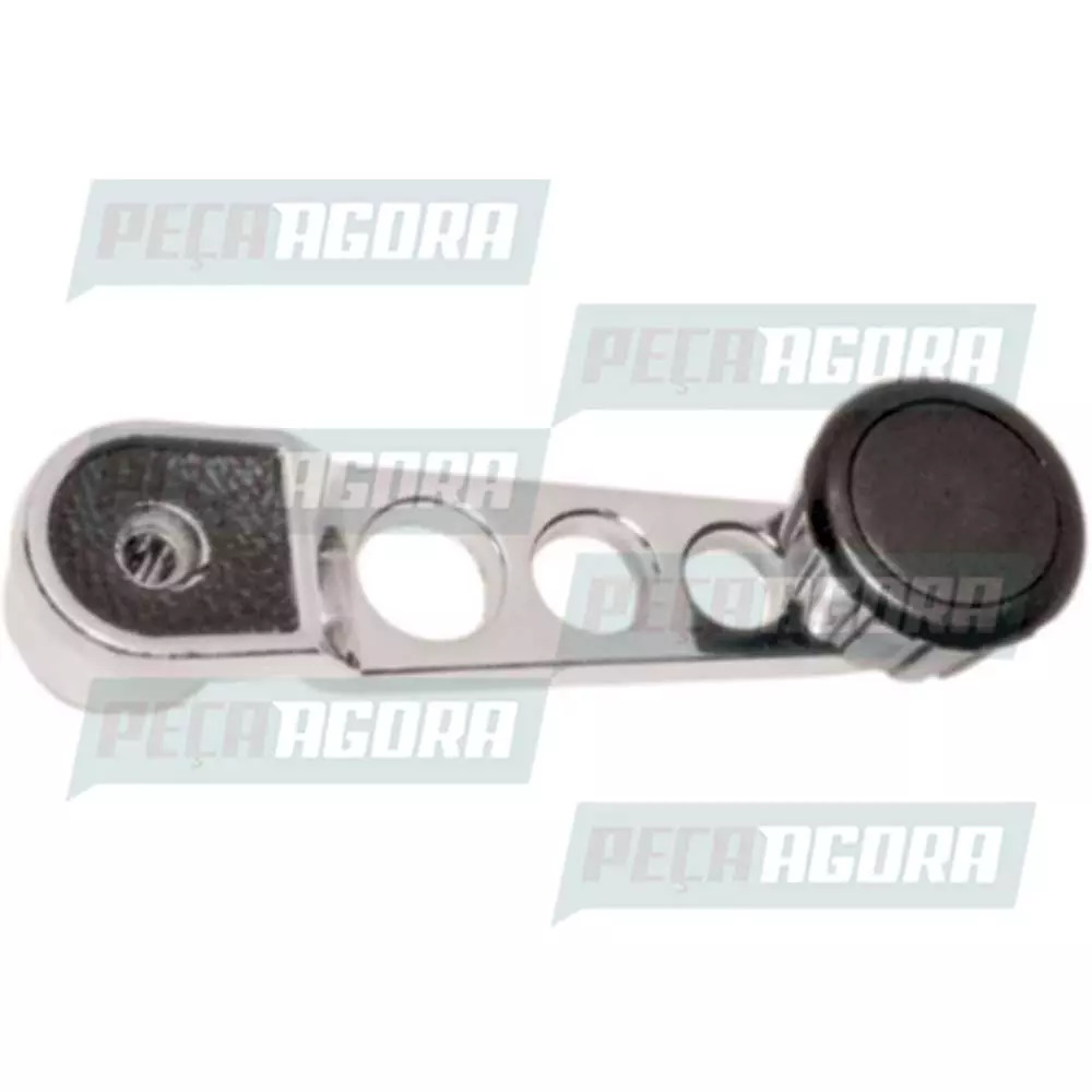 MANIVELA VIDRO VW FUSCA BRASILIA APOS 71 PARAFUSO CROMADO ESPORTE (2172VB-83)