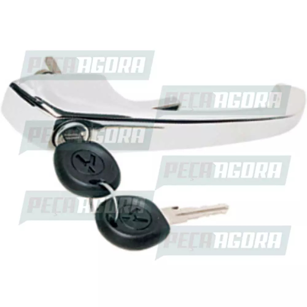 MACANETA PORTA DELIVERY WORKER KOMBI CLIPPER CROMADA COM CHAVE (2118372051-105)