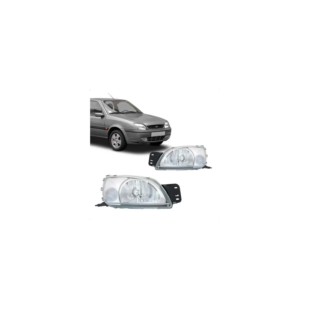 FIESTA 00/02 COURIER 00/13 FAROL CRISTAL LE FIESTA 2000 A 2002 (RF15065)