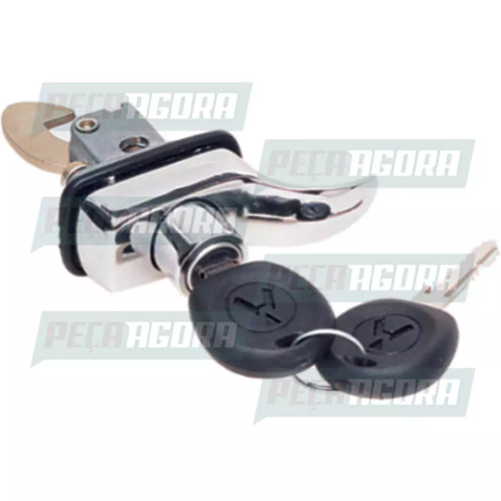 MACANETA TAMPA MOTOR KOMBI CLIPPER FUSCA COM CHAVE CROMADA (2118275032-129)