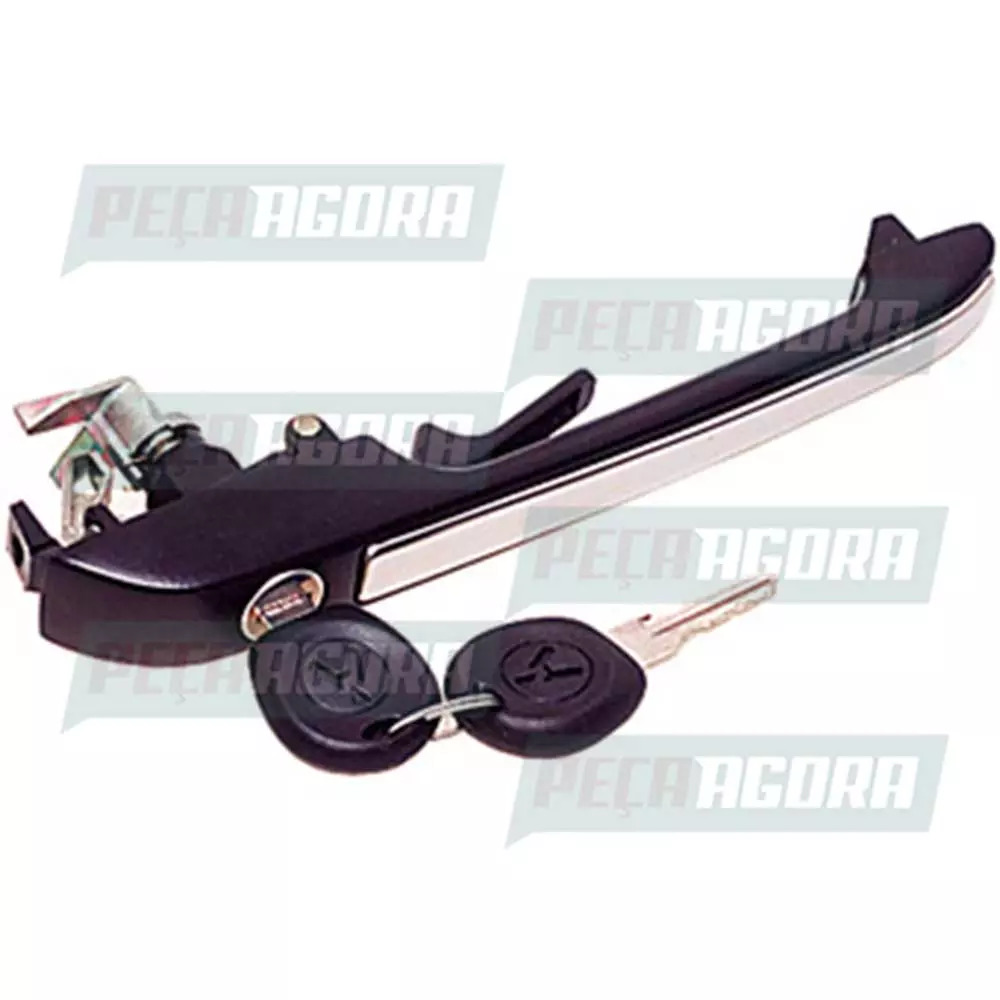 MACANETA EXTERNA PORTA GOL VOYAGE SANTANA FISO INOX LE ESQUERDA (3058372057-137)