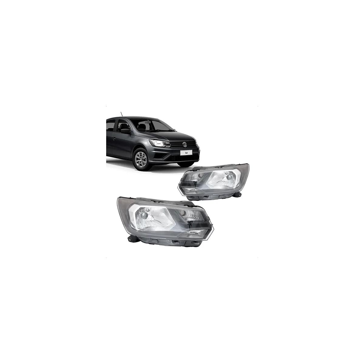 FAROL SIMPLES DIREITO VW GOL 2018 A 2023 SAVEIRO VOYAGE G8 (RF35274)