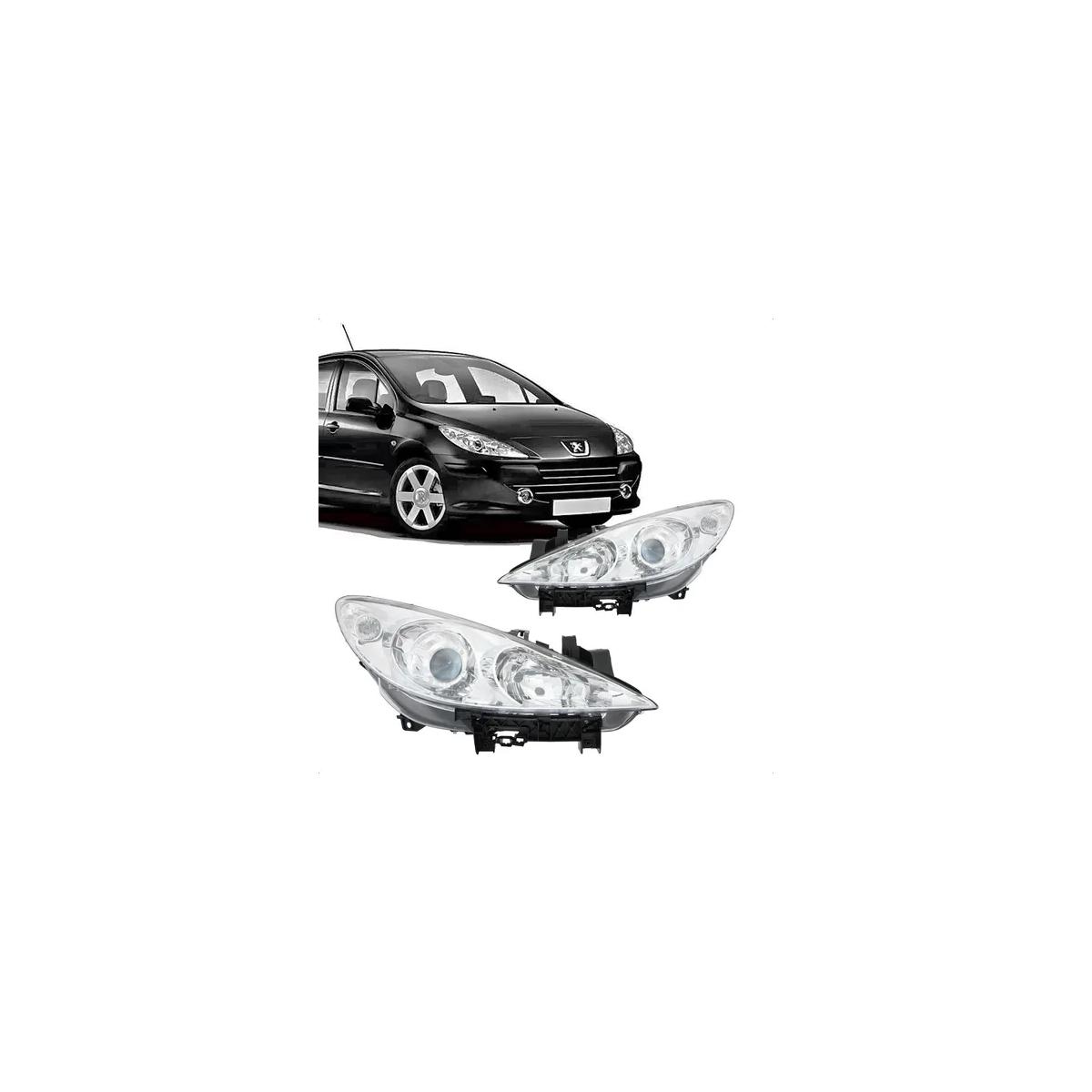 307 07/12 FAROL ELET C/MOTOR LD 307 2007 A 2012 (RF19368)