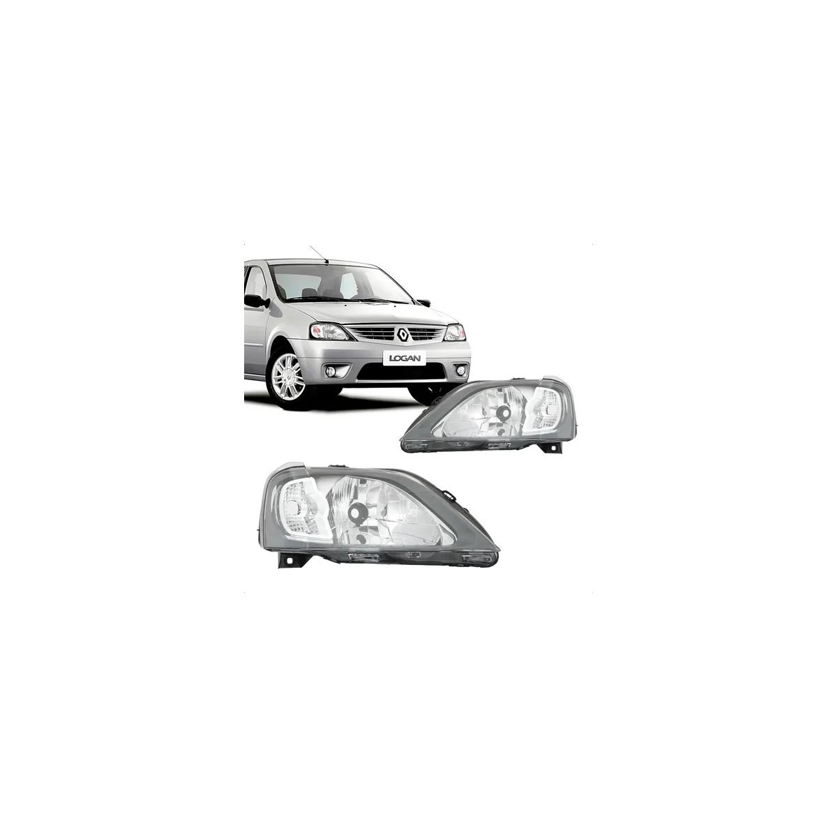 LOGAN 07/10 FAROL CINZA LD LOGAN 2007 A 2010 (RF15034)