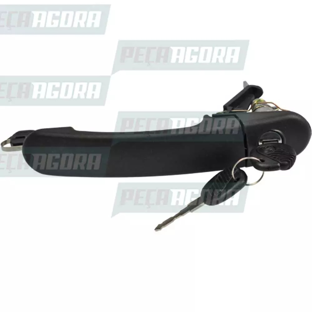 MACANETA EXTERNA GOL PARATI G3 DIANT CHAVE MECANICA PRETO LD DIREITA (377837205F