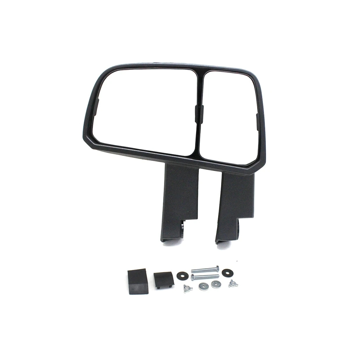 CONJUNTO ESPELHO RETROVISOR LD CONVEXO BIFOCAL SUPERIOR/INFERIOR VW NOVO DELIVER