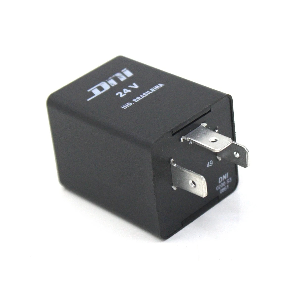 RELE AUXILIAR PISCA ALERTA 24V (3 TERMINAIS) (SEM SUPORTE) FORD/VW (DNI0861)