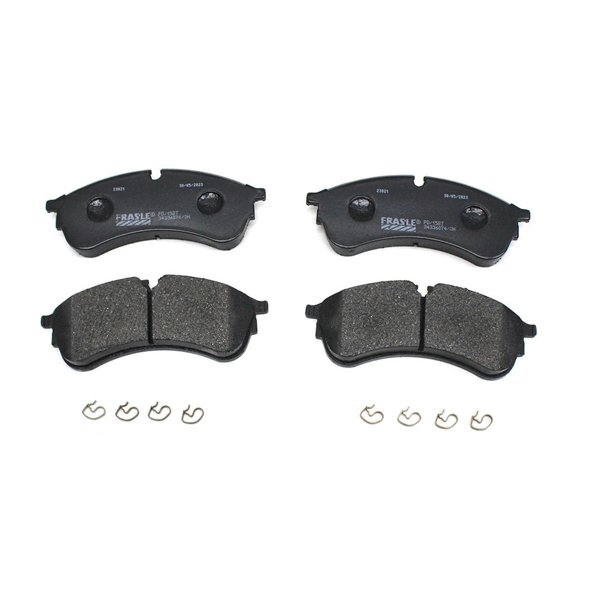 PASTILHA FREIO DIANTEIRA VW NOVO DELIVERY (SISTEMA BOSCH) (MSAMPD1587)