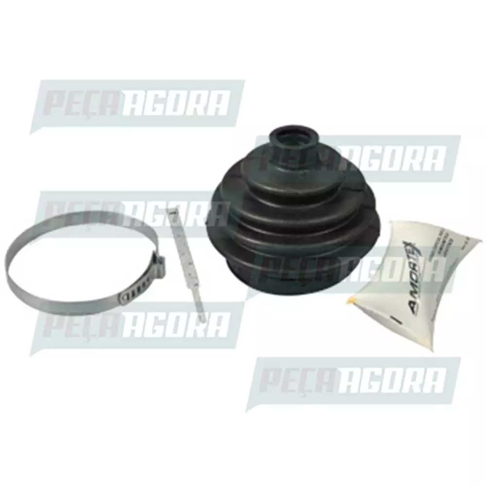 KIT COIFA GUARDA PO HOMOCINETICA GOL G1 QUADRADO LADO RODA (ZBA407285-415)