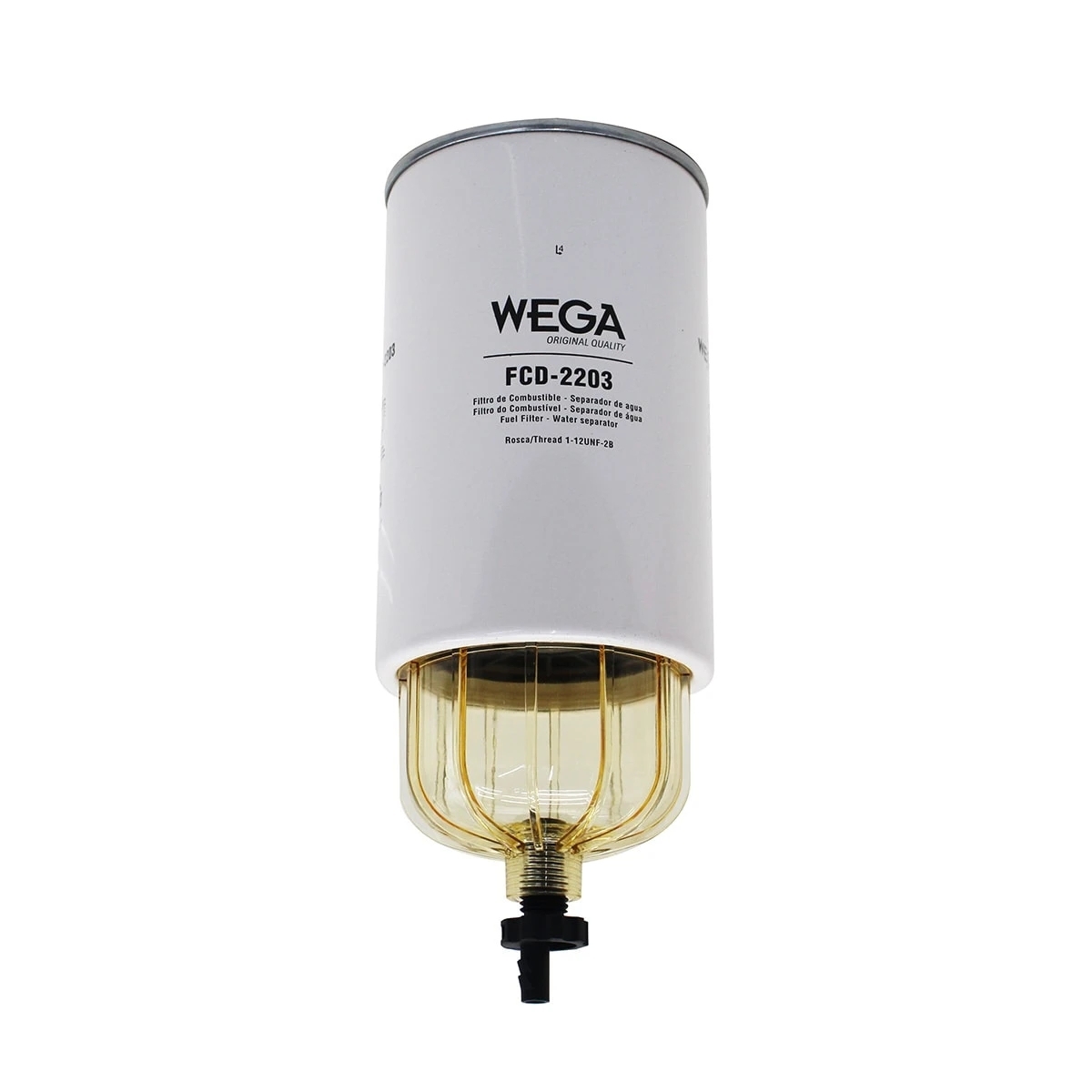 FILTRO DIESEL/RACOR SEPARADOR DAGUA MB (ROSCA 1-12) (FCD2203.)