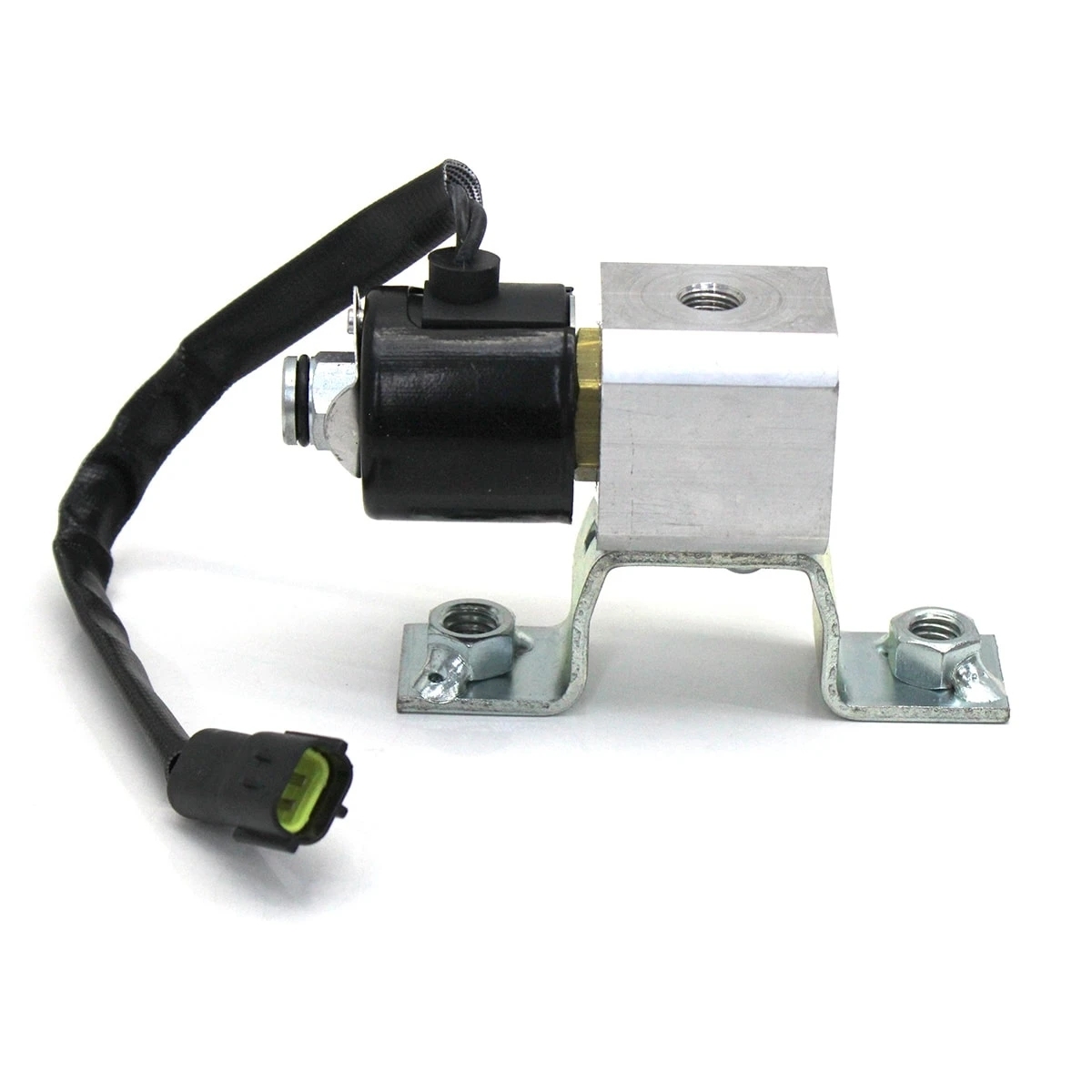 VALVULA SOLENOIDE 12V VW (ROSCA 10MM M10X1,0) (CONECTOR RETANGULAR) (2 FIOS) (2R