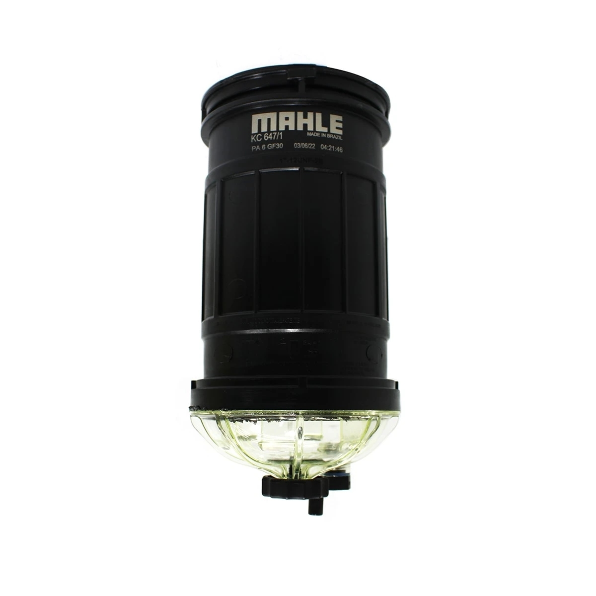 FILTRO DIESEL/RACOR SEPARADOR DAGUA MB/IVECO (SISTEMA COPO FIXO) (ROSCA 1-12) (M