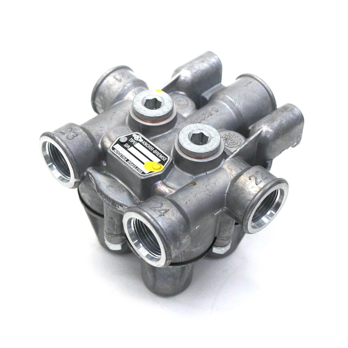 VALVULA PROTECAO FREIO 4 VIAS/CIRCUITOS VW (ROSCAS NG12 M22X1,5) (K01698260)