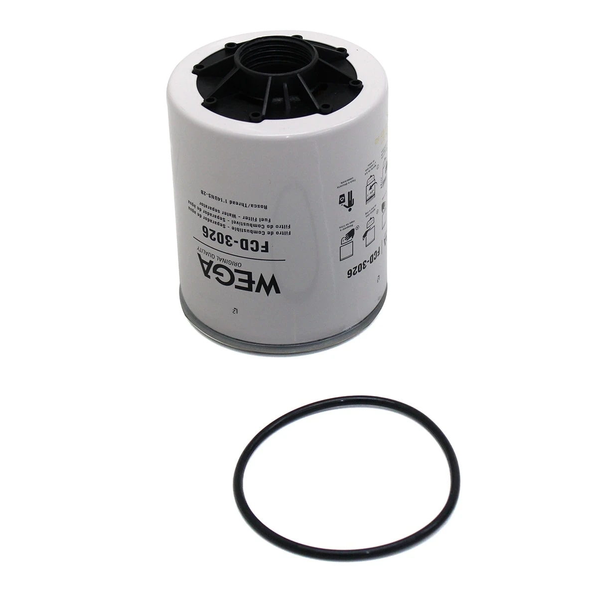 FILTRO DIESEL/RACOR SEPARADOR DAGUA (ROSCA 1-14) (USA COPO KR20014) (FCD3026.)